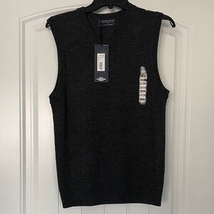 Hart Schaffner Marx Dark Gray Knit Vest